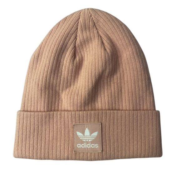 Adidas Pink Spirit Ribbed Beanie OSFW NWT - Picture 1 of 3